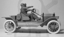 American Sport Car Drivers (1910s) 1 male, 1 female figures 1:24