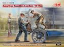 American Gasoline Loaders (1910s) 2 figures 1:24