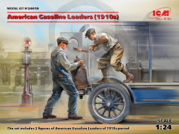 American Gasoline Loaders (1910s) 2 figures 1:24