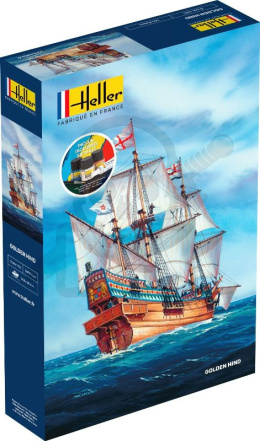 Heller 56829 Starter Set Golden Hind 1:96