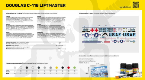 Heller 80317 Douglas C-118 Liftmaster - 1:72 Heller 80317 Douglas C-118 Liftmaster - 1:72