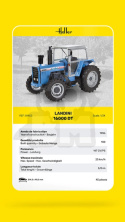 Heller 81403 Traktor Landini 16000 DT 1:24