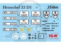 Niemiecka ciężarówka Henschel 33 D1 German Army Truck 1:35