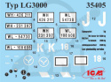 Niemiecka ciężarówka Mercedes-Benz Typ LG3000 (German Army Truck) 1:35