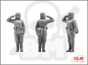 Red Army Infantry (1939-1942) 3 figures – officer, 2 soldiers 1:35