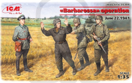 Barbarossa operation (June 22, 1944) 4 figures niemieccy żołnierze 1:35