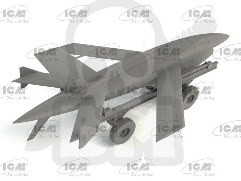 BQM-34A (Q-2C) Firebee with trailer 1:48 BQM-34A (Q-2C) Firebee with trailer 1:48