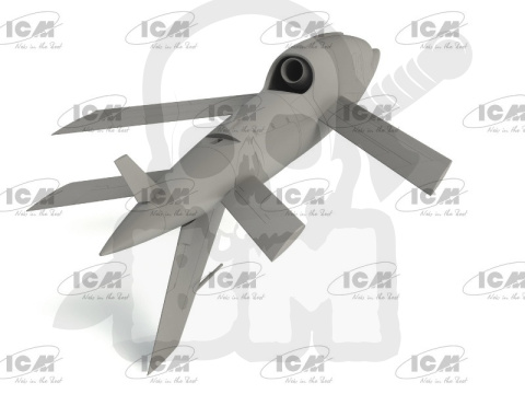 BQM-34A (Q-2C) Firebee with trailer 1:48 BQM-34A (Q-2C) Firebee with trailer 1:48