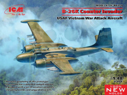 B-26K Counter Invader USAF Vietnam War Attack Aircraft 1:48