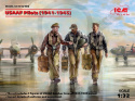 USAAF Pilots (1941-1945) 3 figures 1:32