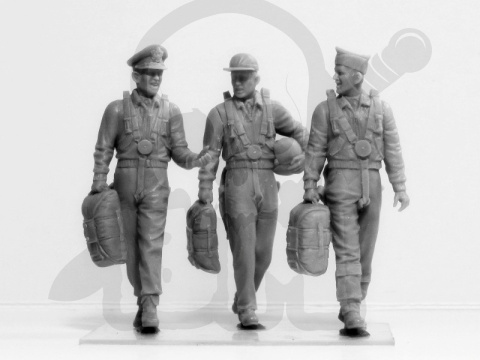 USAAF Pilots (1941-1945) 3 figures 1:32
