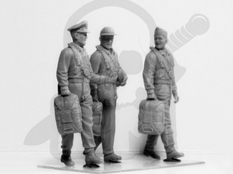 USAAF Pilots (1941-1945) 3 figures 1:32