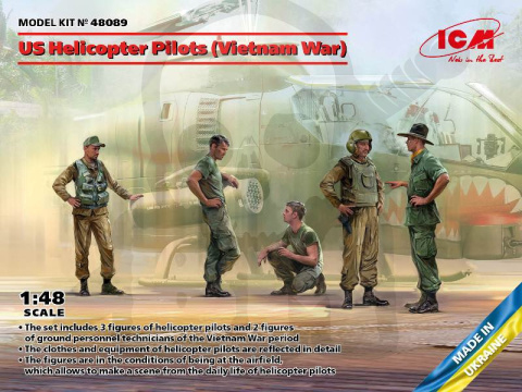 US Helicopter Pilots (Vietnam War) 1:48