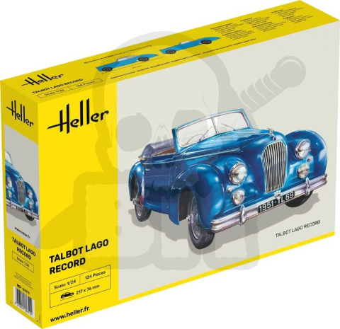 Heller 80711 Talbot Lago Record T26 1:24