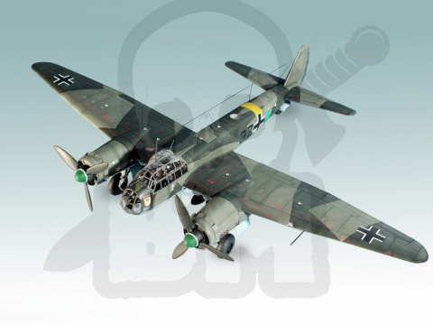 Ju 88A-4 with German Ground Personnel and Torpedo Trailers 1:48 Ju 88A-4 with German Ground Personnel and Torpedo Trailers 1:48