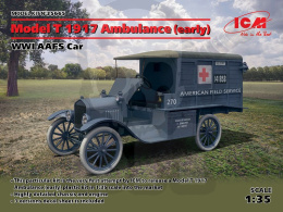 Model T 1917 Ambulance (early) WWI AAFS Car 1:35