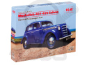 Moskvitch-401-420 Saloon Soviet Passenger Car 1:35