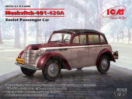 Moskvitch-401-420A Soviet Passenger Car 1:35