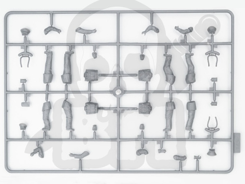 Soviet Firemen (1980s) 4 figures 1:35 strażacy