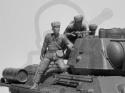 Soviet Tank Riders (1943-1945) 4 figures 1:35