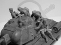 Soviet Tank Riders (1943-1945) 4 figures 1:35