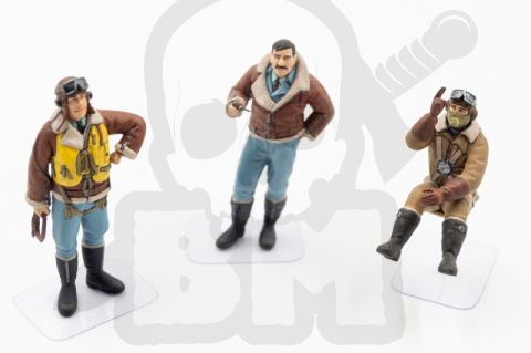 British Pilots (1939-1945) 3 figures 1:32