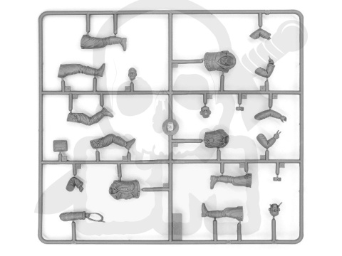 British Pilots (1939-1945) 3 figures 1:32