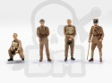 WWI British Tank Crew 4 figures 1:35