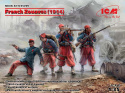 French Zouaves (1914) 4 figures 1:35