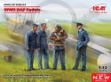 WWII RAF Cadets 4 figures 1:32