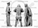 WWII RAF Cadets 4 figures 1:32