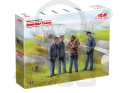 WWII RAF Cadets 4 figures 1:32