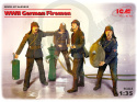 WWII German Firemen 4 figures 1:35