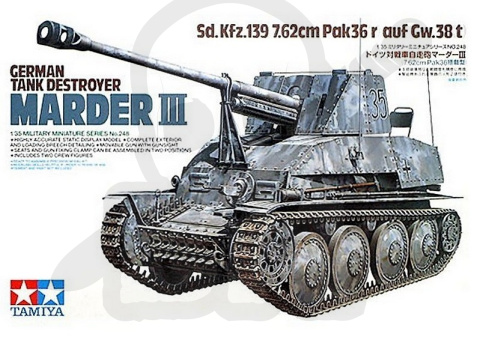 1:35 Tamiya 35248 German Tank Destroyer Marder III