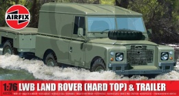 Airfix A02324 LWB Land Rover (Hard Top) & Trailer 1:76