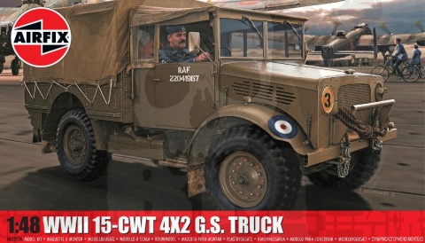 Airfix A03313A WWII RAF 15-cwt 4 x 2 G.S. Truck 1:48