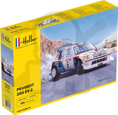 Heller 80716 Peugeot 205 EV 2 1:24