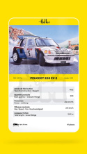 Heller 80716 Peugeot 205 EV 2 1:24