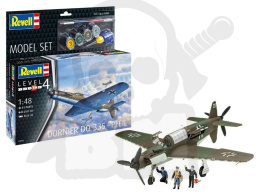 Revell 63795 Model Set Dornier Do 335 Pfeil 1:48 farbki klej pędzelek