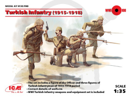 Turkish Infantry (1915-1918) 4 figures 1:35