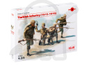 Turkish Infantry (1915-1918) 4 figures 1:35