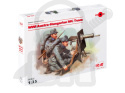 WWI Austro-Hungarian MG Team 2 figures + ckm 1:35