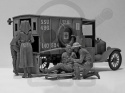 WWI US Medical Personnel 4 figures 1:35