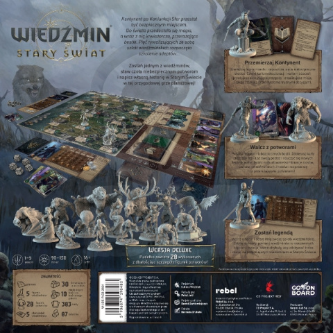Wiedźmin: Stary Świat - Edycja deluxe (Polska edycja) Wiedźmin: Stary Świat - Edycja deluxe (Polska edycja)