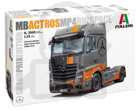 1:24 Mercedes Benz Actros MP4 Big Space - Grand Prix Edition 1:24 Mercedes Benz Actros MP4 Big Space - Grand Prix Edition