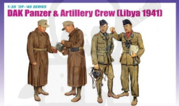 1:35 DAK Panzer & Artillery Crew (Libya 1941)