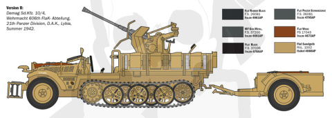 1:35 Sd.Kfz.10/4 with Flak 30 1:35 Sd.Kfz.10/4 with Flak 30