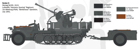 1:35 Sd.Kfz.10/4 with Flak 30 1:35 Sd.Kfz.10/4 with Flak 30