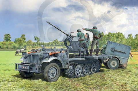 1:35 Sd.Kfz.10/4 with Flak 30 1:35 Sd.Kfz.10/4 with Flak 30