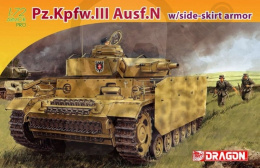 1:72 Pz.Kpfw.III Ausf.N w/Schürzen